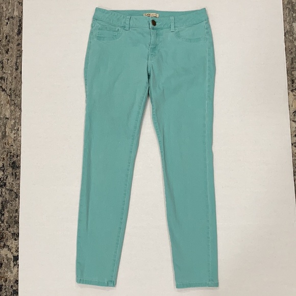 CAbi Thin Mint Skinny Ankle Jeans #332 size 6 - Picture 2 of 6